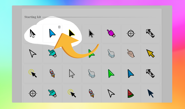 Cursor verwijderen